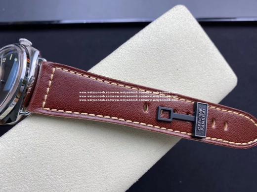 SF出品：沛纳海 PAM448,直径47mm，蓝宝石玻璃镜面，搭配SF自产P.3000 手动上链机芯，具备超强动力，超强工艺技术品，深波涛反衬了嘀嗒之间的科技真髓。极简的格调设计和手动上链玩味十足 商品图6