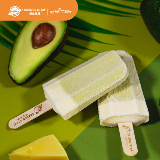 橙色星球网红雪糕全家福水果冰激淋棒冰15支/箱 商品图4