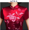 LY-00812妈妈装婚宴服长款端庄大气修身显瘦厚缎刺绣旗袍 商品缩略图1