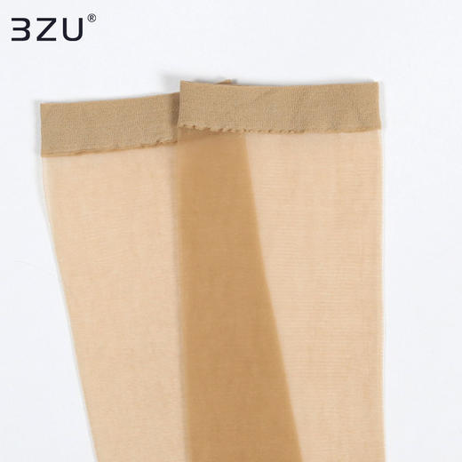 【20双39.9元】短丝袜女黑色夏季薄款耐磨防滑袜子水晶丝袜71710 商品图3