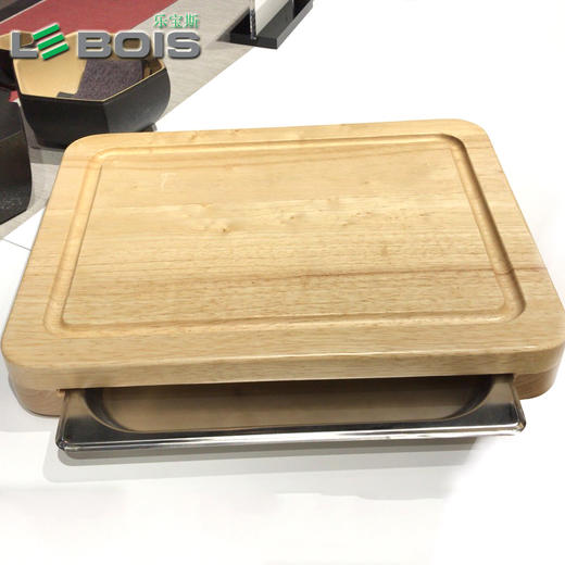 乐宝斯抽屉带槽砧板32*45*5.7CM 商品图0