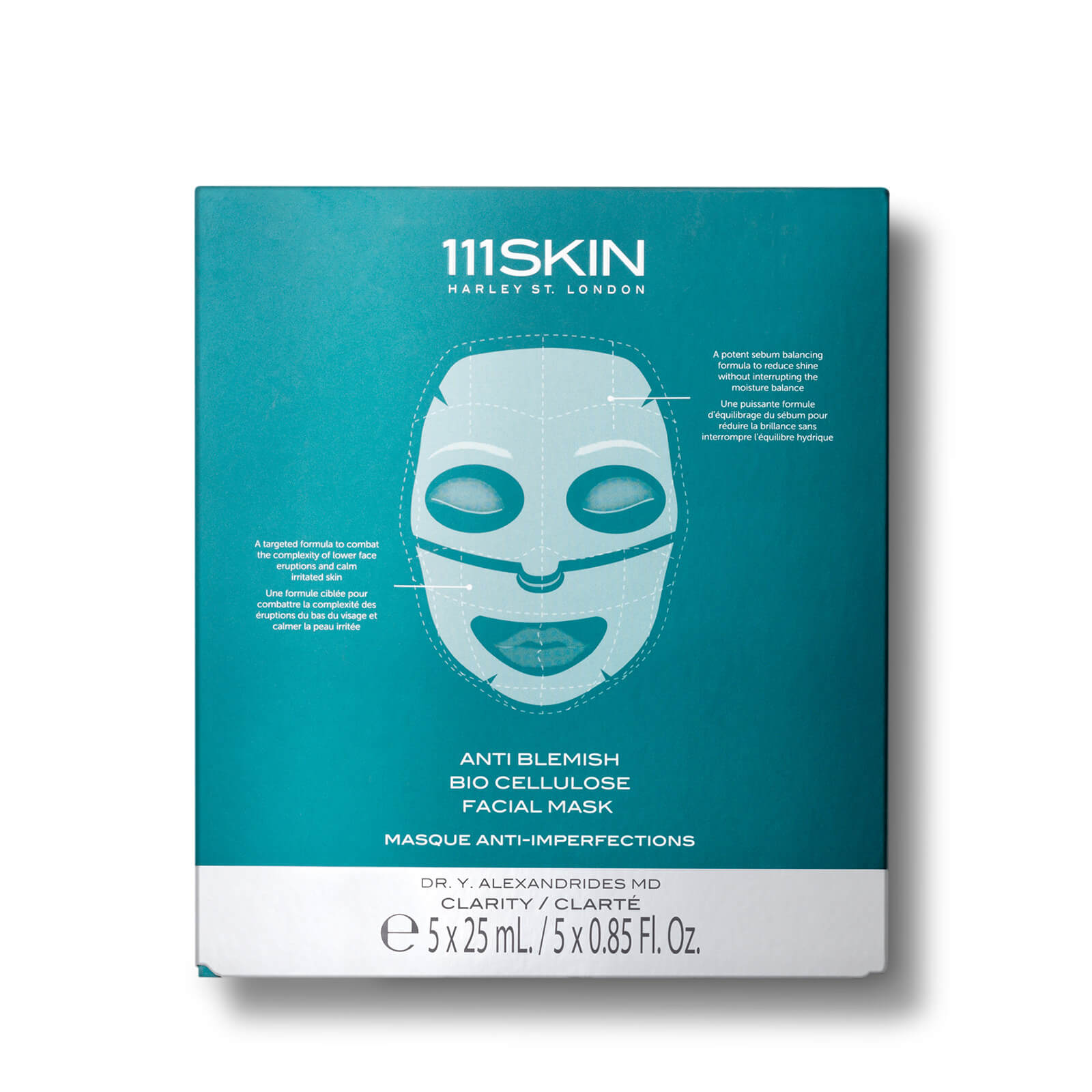 111skin anti blemish bio cellulose facial mask