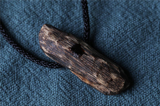 【润生活】芽庄黑棋高油性沉香随形挂件 c19 商品图0