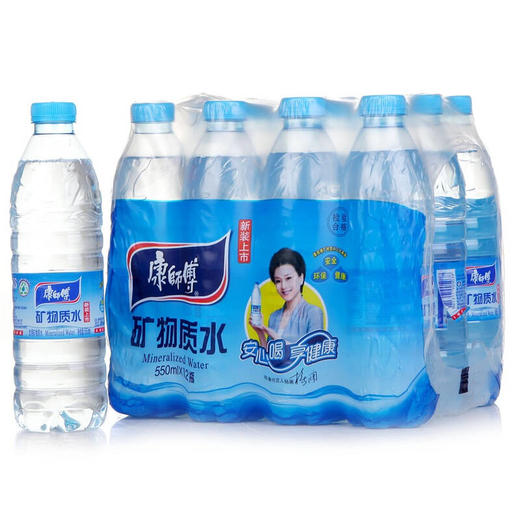 康师傅矿物质水550ML*12瓶 商品图0