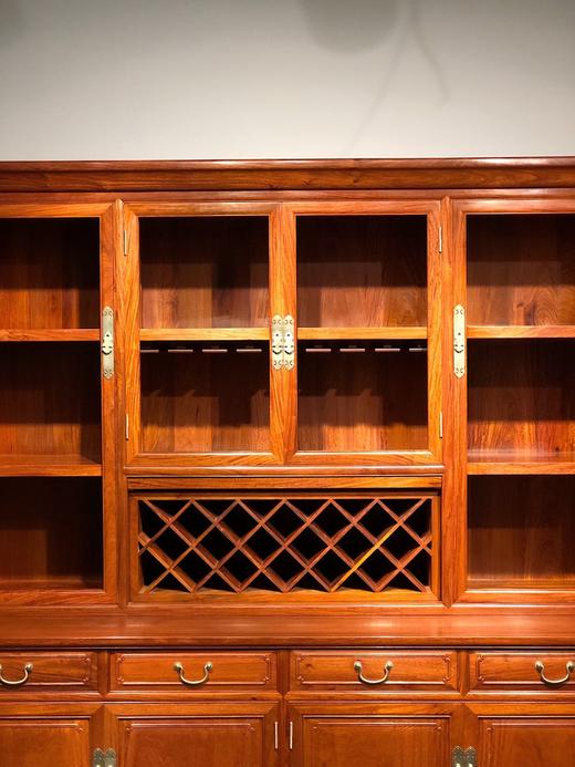 红桥红  家具严选  缅甸花梨(大果紫檀）  【酒柜】 商品图6
