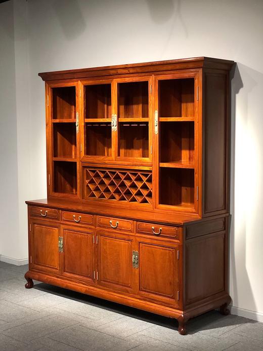 红桥红  家具严选  缅甸花梨(大果紫檀）  【酒柜】 商品图12