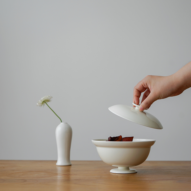 「中国 三两日常」小盖碗 大盖碗 高足盖碗 汤盅