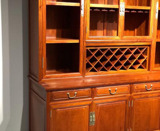 红桥红  家具严选  缅甸花梨(大果紫檀）  【酒柜】 商品图5