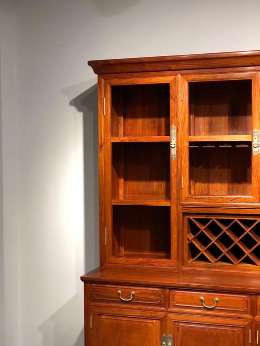 红桥红  家具严选  缅甸花梨(大果紫檀）  【酒柜】 商品图4