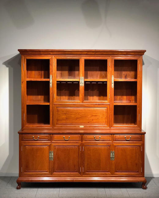 红桥红  家具严选  缅甸花梨(大果紫檀）  【酒柜】 商品图1