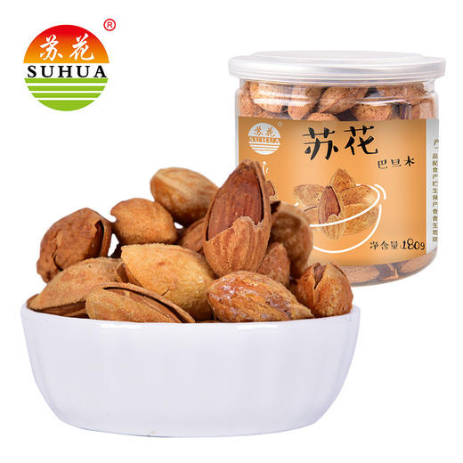 【巴旦木180克罐装】坚果炒货休闲零食 商品图1