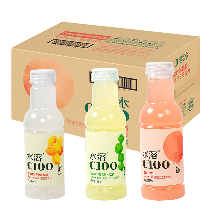 水溶C100饮品445ML*15瓶