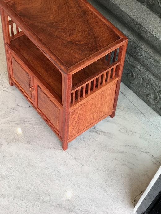 红桥红  家具严选  缅甸花梨(大果紫檀）  【缅花直棂茶水柜】 商品图3