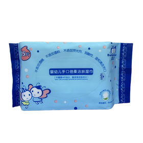 蜜儿港婴幼儿手口倍柔洁肤湿巾25S#HH018