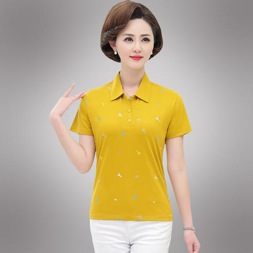 MQ-DF8240夏装新款翻领纯棉短袖polo衫YY 商品图1
