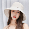 JC-m8381夏天布帽日系纯色棉麻渔夫帽 商品缩略图4
