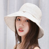 JC-m8381夏天布帽日系纯色棉麻渔夫帽 商品缩略图0
