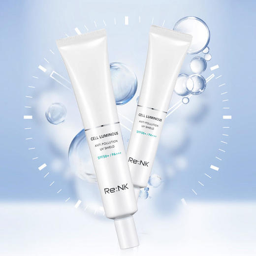 【节目同款】韩国RE:NK/丽人凯5G美白修护防晒乳液45ml SPF50+/PA+++ 防水隔离 提亮肤色 补水保湿 越晒越白 防晒美白双特征 我是大美人精选 商品图0