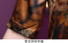 WXY-W-K9-2086真丝新款夏水滴领宽松遮腹桑蚕丝连衣裙 商品缩略图5