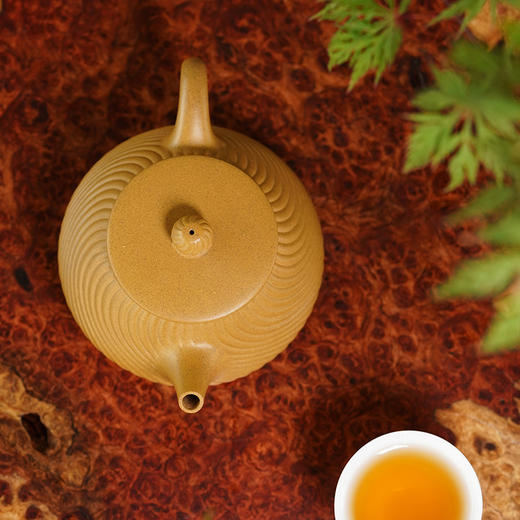 龙德堂陶艺 汤先武制 《风系列 风菊》 350cc(库存请咨询客服) 商品图2