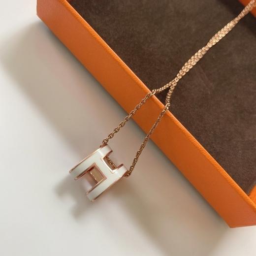 爱马仕Hermes necklace 经典H款珐琅项链 商品图1