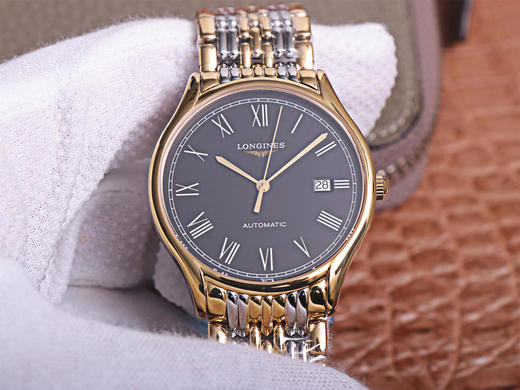 浪qin瑰丽系列L4.921.4 ，历时十个月匠心之作，复刻原版开模.所有配件和正品互换通用。男士腕表，精钢表带，自动机械机芯，透底 商品图0