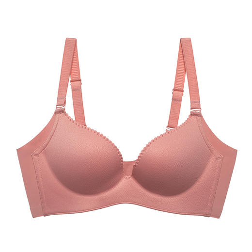 雅黛丽内衣女士夏日新品无钢圈舒适光面纯色定型内衣女DYW0618 商品图1