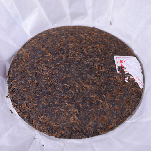 澜沧古茶2020年生肖茶鼠兆丰年大饼普洱茶熟茶熟普云南茶叶357g 商品图3