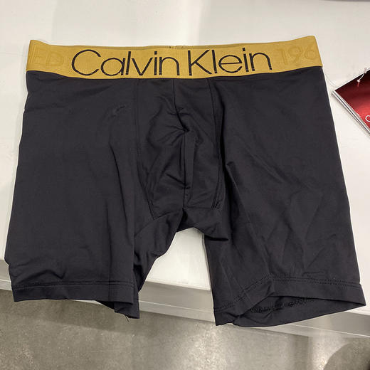   Calvin Klein/CK  男士弹力贴身舒适纯色四角内裤 商品图0