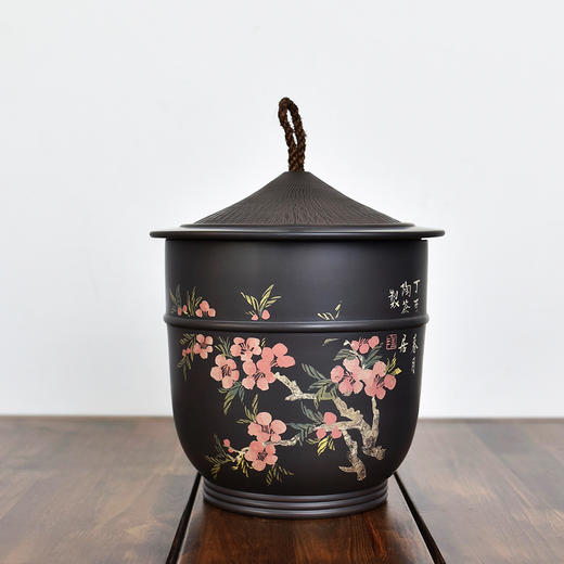 陶茶居 七子饼草帽茶罐 商品图0