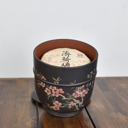 陶茶居 七子饼草帽茶罐 商品图3