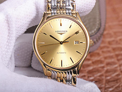 浪qin瑰丽系列L4.921.4 ，历时十个月匠心之作，复刻原版开模.所有配件和正品互换通用。男士腕表，精钢表带，自动机械机芯，透底 商品图0