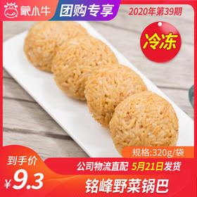 【冻品团购】铭峰野菜锅巴320g/袋