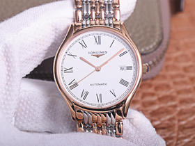 浪qin瑰丽系列L4.921.4 ，历时十个月匠心之作，复刻原版开模.所有配件和正品互换通用。男士腕表，精钢表带，自动机械机芯，透底