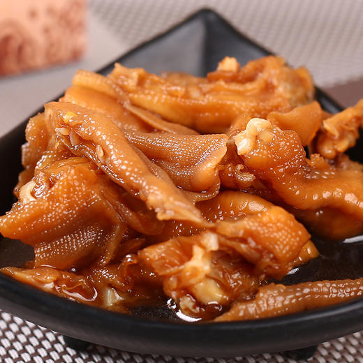 【酸辣无骨鸭掌170g】休闲零食无骨鸭爪芥末无骨鸭脚零食 商品图3