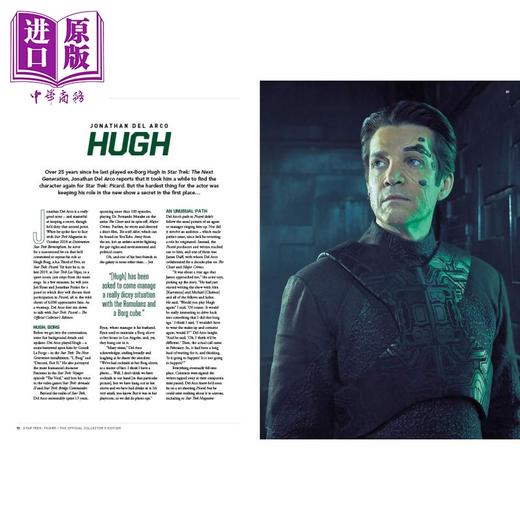 【中商原版】星际迷航：皮卡德特别版 英文原版 Star Trek: Picard Special Edition Titan Books 商品图4
