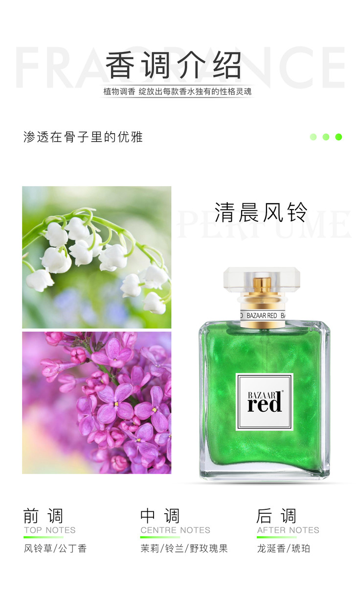 【5月20日上午10点开抢】bazaar red 小仙女鎏金香水礼盒(4瓶装)