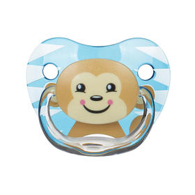 DrBrowns布朗博安抚奶嘴猴子蓝色-阶段2