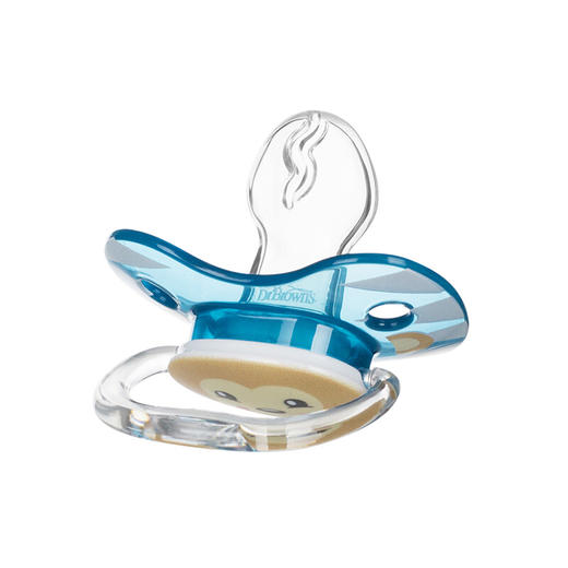 DrBrowns布朗博安抚奶嘴猴子蓝色-阶段2 商品图1