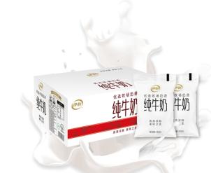 180g伊利透明袋低温纯奶 商品图0