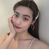 S925 银五角星欧美简约镶钻耳钉 商品缩略图5