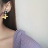 S925 银针典雅蝴蝴蝶形状耳钉 商品缩略图3