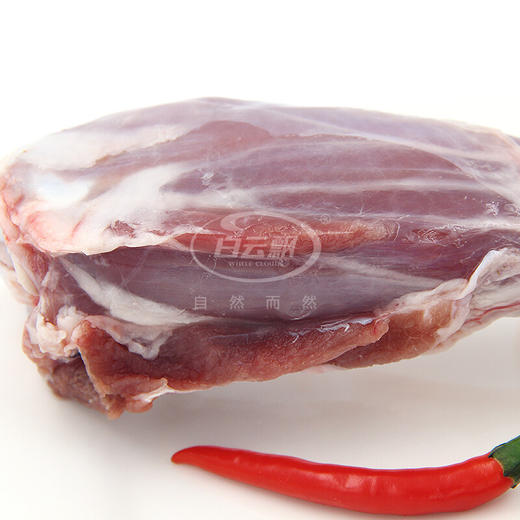 白云飘内蒙锡林郭勒羊腿新鲜生羊肉烧烤食材冷冻腱子羊小腿2.4斤 商品图4