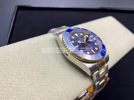 GM经典表款:14k包金 劳力士潜水SUB间金蓝水鬼系列: 因不断的追求而不断去完善和改进，现攻克了“牙花圈口”的包金工艺。全面推出:正宗904L钢材包金系列:采用9999真金0.3 商品图4