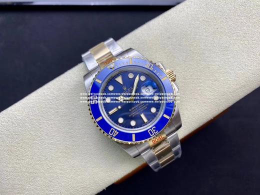 GM经典表款:14k包金 劳力士潜水SUB间金蓝水鬼系列: 因不断的追求而不断去完善和改进，现攻克了“牙花圈口”的包金工艺。全面推出:正宗904L钢材包金系列:采用9999真金0.3 商品图8