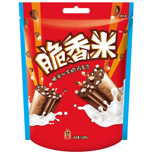 德芙脆香米24g*5条 浓浓牛奶香气 丝滑口感 5包 10片装 巧克力 商品图0