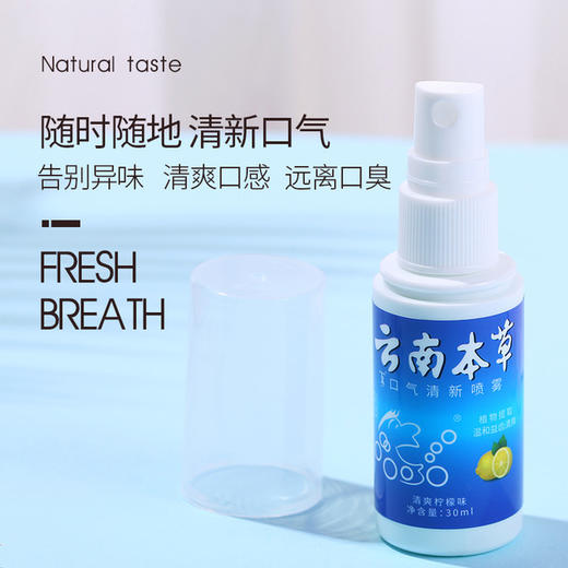 云南本草 口气清新剂 健齿 口腔护理 去口臭 便携喷雾  商品图0