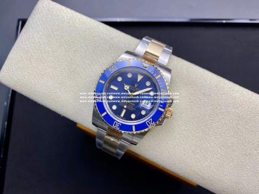 GM经典表款:14k包金 劳力士潜水SUB间金蓝水鬼系列: 因不断的追求而不断去完善和改进，现攻克了“牙花圈口”的包金工艺。全面推出:正宗904L钢材包金系列:采用9999真金0.3 商品图7