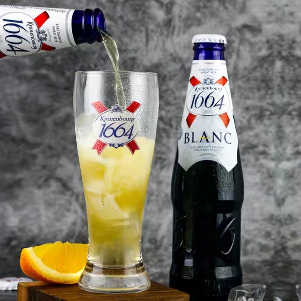 法国进口1664白啤酒330ml瓶1箱24瓶035