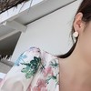 复古ins多边形水滴耳饰 商品缩略图4